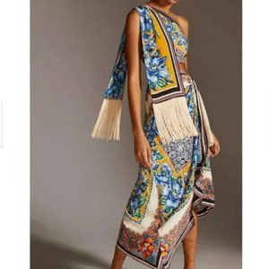 Anthropologie Multicolor Midi Dress